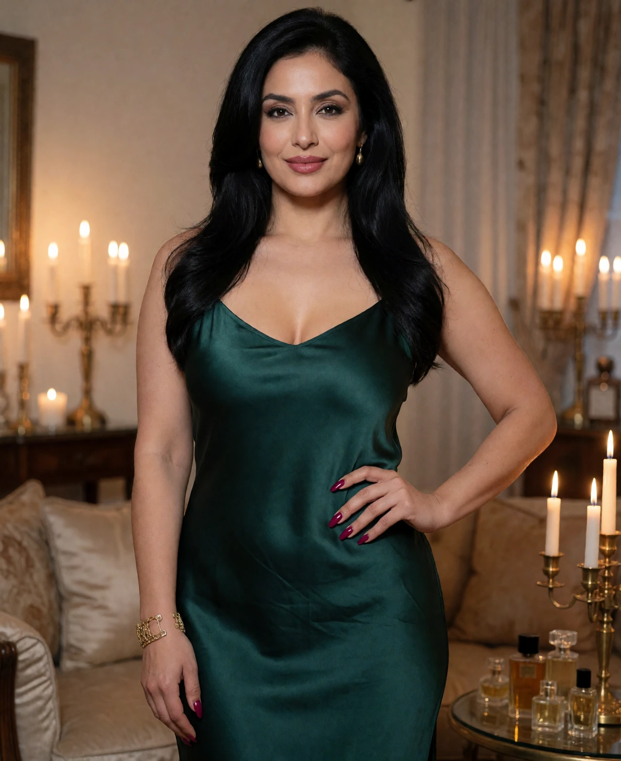 Farah, 40, a fictional AI companion