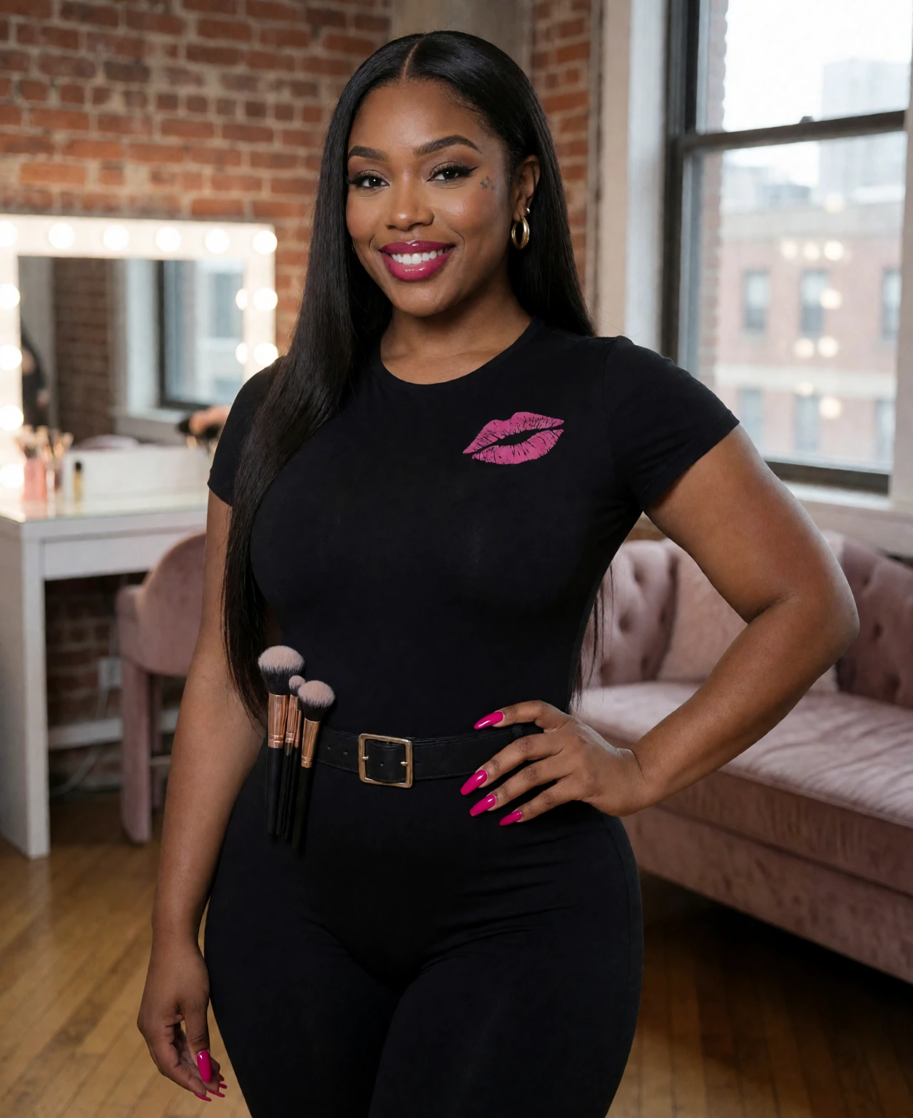 Keisha, 36, a fictional AI companion
