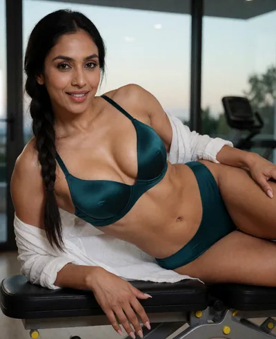 Meera, 36, in lingerie